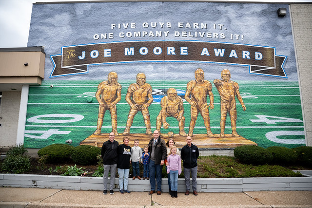 Joe Moore Award Mural Event