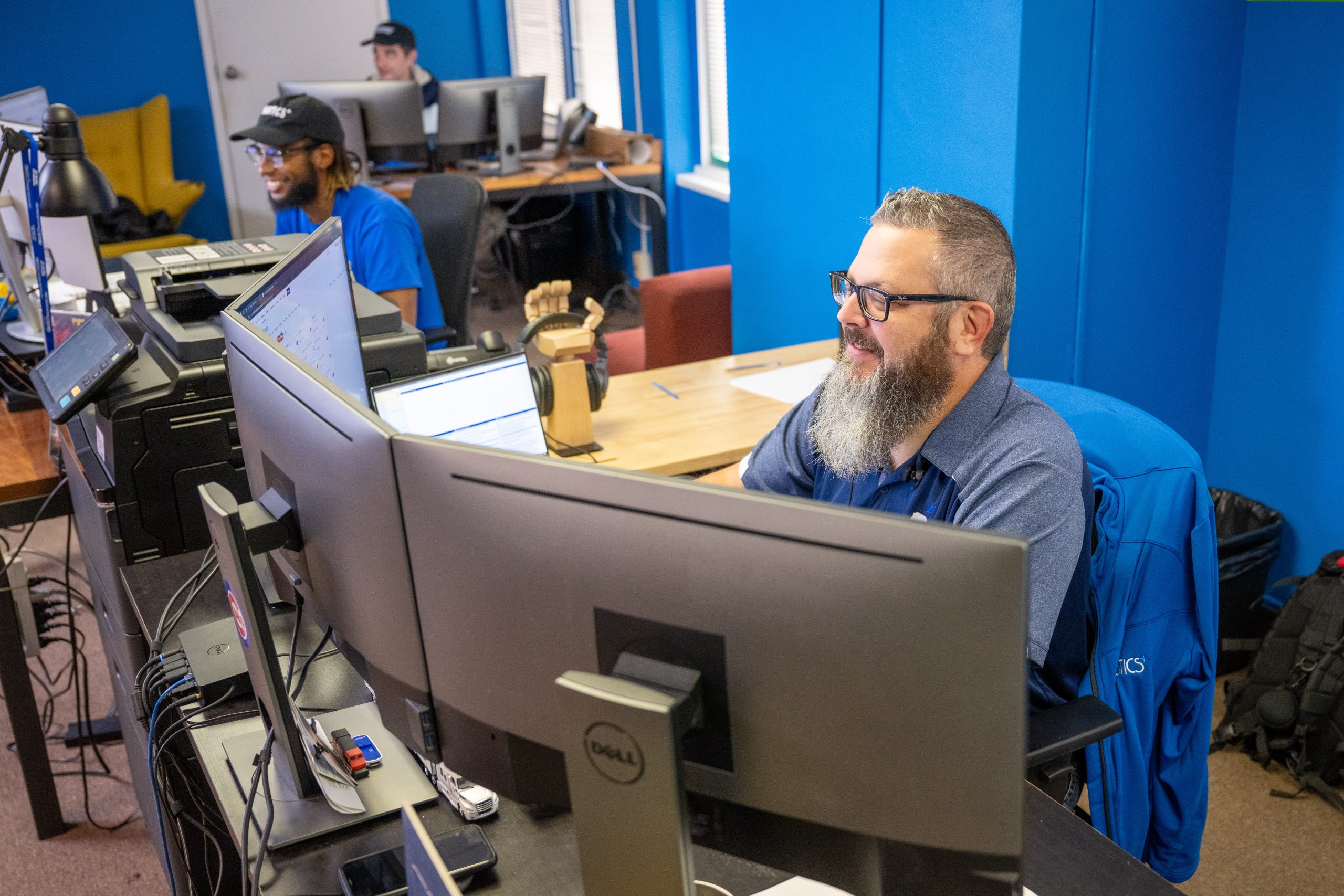 Brian and Quintin Delta team