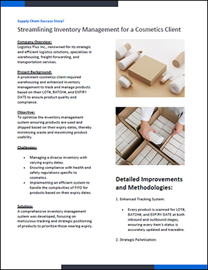 Streamlining Inventory Management for a Cosmetics Company Thumbnail