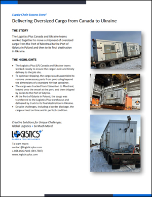 canada to ukraine cargo