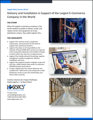 Supply Chain Success Story - Ecommerce company thumbnail