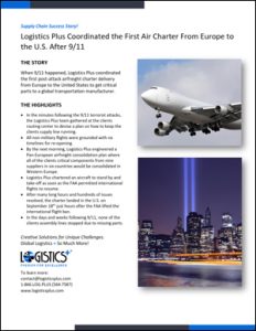 Supply Chain Success Story - Post 9-11 Air Charter Thumbnail