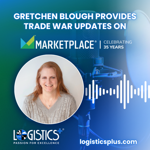 Gretchen Blough Provides Trade War Updates on Marketplace