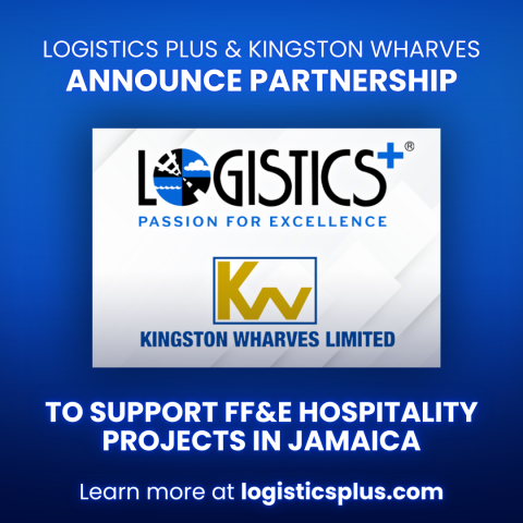 Logistics Plus and Kingston Wharves Announce Partnership to Support FF&E Hospitality Projects in Jamaica