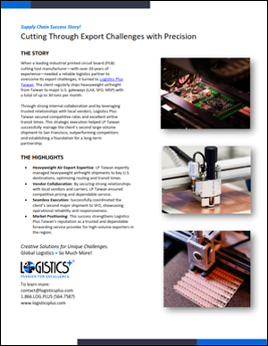 Taiwan Exports case study